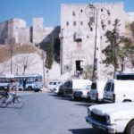 Outside the walls of Aleppo's Old City