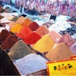 Damascus, Syria: spices for sale in the souq