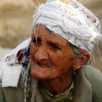 Elderly Tajik villager